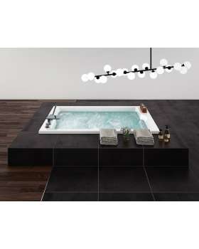 Акриловая ванна Cezares Plane Duo 190x145